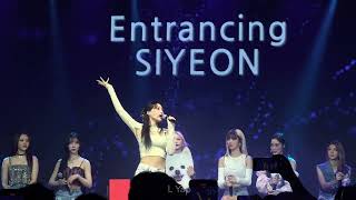 Dreamcatcher SIYEON  Entrancing  World Tour Apocalypse  Save us SF Midway 71422 [upl. by Acirtal]