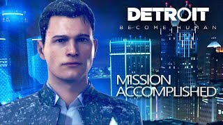 Connor  MISSION ACCOMPLISHED  Detroit Become Human Fan Trailer Contest [upl. by Atinram]