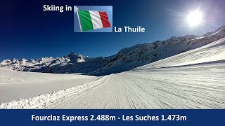 Skiing in Italy La Thuile [upl. by Jos866]