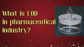 What is LOD how to calculate LOD in pharmaceutical Industry [upl. by Enwahs]