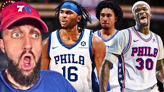 The Sixers bench might actually be STACKED 👀 [upl. by Smiga]