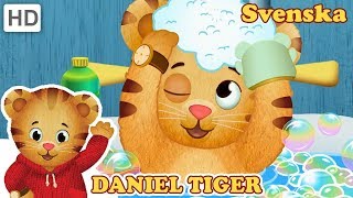 Daniel Tigers Kvarter 🛁 Vad Vi Gör i Badrummet  Videor för Barn [upl. by Esile479]