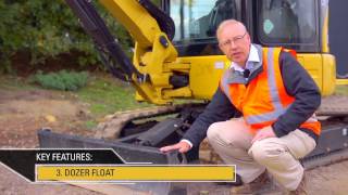 Cat® 303E CR Mini Excavator Short Overview [upl. by Anaujd]