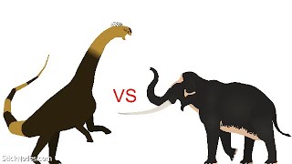 Camarasaurus Vs Palaeoloxodon [upl. by Eojyllib]