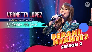 Vernetta Lopez sings Di Dadaku Ada Kamu  Berani Nyanyi S2 EP1 Performances [upl. by Belia]