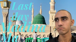 Aj hamara last day ha Madina ma [upl. by Acissj]