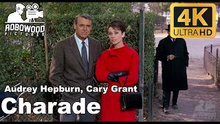 Charade 1963 – FULL MOVIE  AIRestored 4KUHD  Audrey Hepburn Cary Grant  Romance Thriller [upl. by Sansen467]