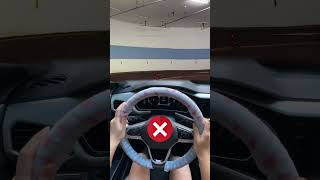 Pay attention to how you hold the steering wheeldriving skills tips knowledge fpy [upl. by Maker]