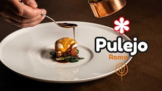 Pranzo da PULEJO ⭐️ 1 Stella Michelin a Roma MIGLIOR RISTORANTE THE FORK 2022 [upl. by Eahsed]