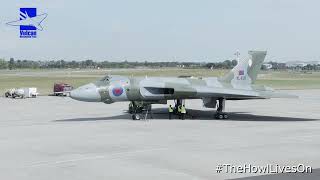 Avro Vulcan XL426 High Speed Taxy Run September 2023  with MEGA HOWL [upl. by Letnuahs]