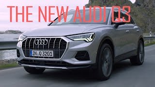 2019 Audi Q3  Driving Interior Exterior  Florett Silver [upl. by Notnef]