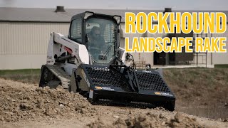 Rockhound Landscape Rake Transforming Your Terrain with Precision [upl. by Eimrots]