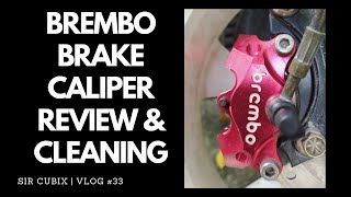 Sir Cubix  Vlog 33 Thai copy Brembo brake caliper  Review  Cleaning [upl. by Mcgannon]