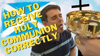 Holy Communion Etiquette  How do you recieve Communion properly [upl. by Beyer]