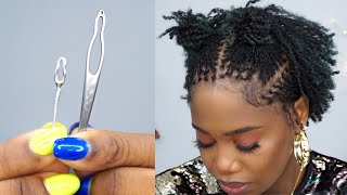 How to Self Retighten Your Locs plus NAPPY LOCS TOOL  Kendra Kenshay [upl. by Christmann]