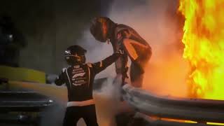 Romain Grosjean Crash  Skyfall f1 f12020 romaingrosjean formula1 crash fire edit music [upl. by Lib558]