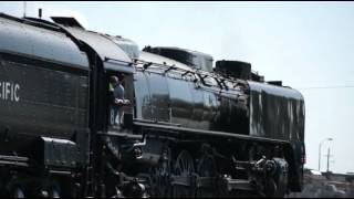 Legendary 844 Steam Locomotive at Roseville CA [upl. by Eudosia]