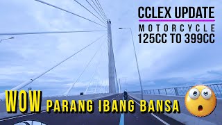 CCLEX UPDATE MOTORCYCLE 125cc to 399cc  ROAD TRIP CEBUCORDOVA LINK EXPRESSWAY [upl. by Rehpetsirhc762]