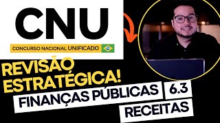 63 Estrutura de Receitas Financiamento das Políticas Públicas Revisão Estratégica CNU [upl. by Neville]