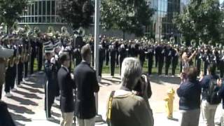 Blue and Gold  University of Akron Marching Band [upl. by Katlaps]