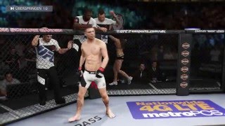 EA SPORTS UFC 2  Rafael Dos Anjos vs Paul Felder online [upl. by Anitnamaid]