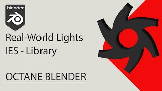 Using IES lights in Octane Blender and IES Library addon now released for native Blender3D [upl. by Basil547]