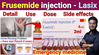 High Blood Pressure  Lasix injection uses  Frusemide injection Uses  Emergency injection lasix [upl. by Aramoj]