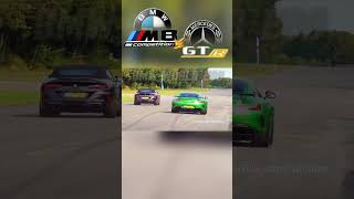 BMW M8 VS Mercedes GT R cvdzijden shorts bmw mercedes [upl. by Dulcle]