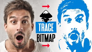 The Complete Guide To Using Trace Bitmap in Inkscape [upl. by Nara]