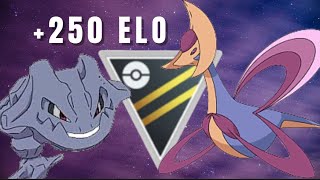 Cresselia amp Steelix Gains Easy ELO in Ultra League [upl. by Audsley]