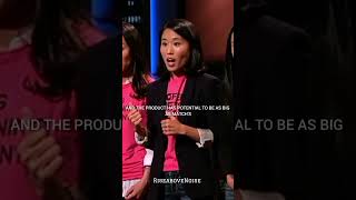 How this girl shocked the whole shark tank sharktank motivation shortvideo business [upl. by Pell]