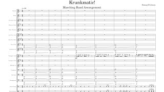 KRUNKMATIC Marching Band Arrangement Stand Tune [upl. by Sibley969]