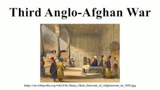 Third AngloAfghan War [upl. by Mullins]