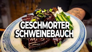 Geschmorter Asia Schweinebauch auf Reis  Rezeptvideo by Bernd Zehner [upl. by Gwenn]