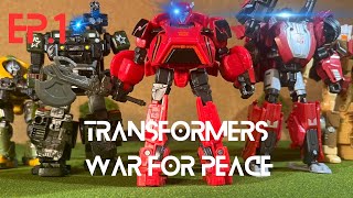 Transformers War for Peace EP 1 Escape Stop Motion [upl. by Eidorb]