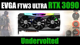 EVGA RTX 3090 FTW3 ULTRA Gaming  Undervolted [upl. by Edra]