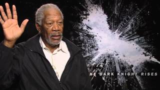 Morgan Freeman Exclusive Interview  The Dark Knight Rises [upl. by Erasmus]