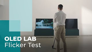 OLED LAB Flicker Test  OLED [upl. by Mariska]