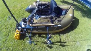 Float Tube Fishing Setup [upl. by Combe]