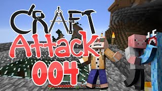 Minecraft CraftAttack 004  Balkon unserer Kahbs  Kunga amp BrokenThumbsTV [upl. by Eneja]