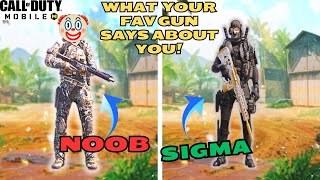 What Your Favorite Gun Says About You in CODM  AR Edition 😂🔫 codm callofdutymobile funny [upl. by Hujsak200]