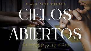 CIELOS ABIERTOS  NEW WINE  MUSICA INSTRUMENTAL CRISTIANA  CON LETRA [upl. by Tillio]