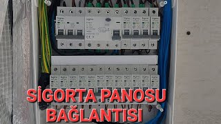 SİGORTA PANOSU BAĞLAMA ELEKTRİK PANOSU [upl. by Fonzie975]