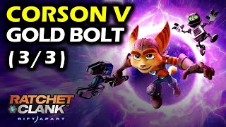 Corson V Gold Bolt Locations  Ratchet and Clank Rift Apart Collectibles Guide  Corson 5 [upl. by Hofstetter902]