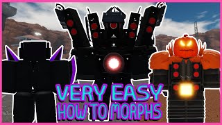 Roblox  MINI UPDATE  New Morphs in Toilet Roleplay [upl. by Putnem169]