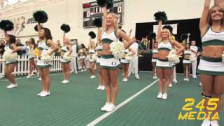 University of Oregon Cheerleader Team Pre Game Performance U of O vs Utah 2009 [upl. by Kattie]