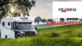 GAMMA FRANKIA 2024  LUSSO E COMFORT IN UNICO BRAND MADE IN GERMANY [upl. by Jamaal967]