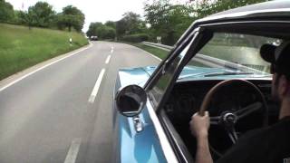 1968 Dodge Charger RT driving [upl. by Lemrej]