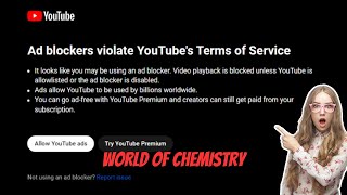 How to Fix Ad blockers violate YouTubes Terms of Service Youtube New Adblock problem solution [upl. by Uehttam]