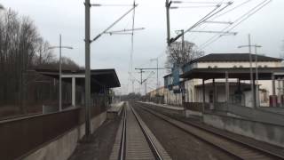 Führerstandsfahrt Bielefeld  Herford  Minden  Wunstorf  Hannover  Lehrte 22014 [upl. by Leventis78]